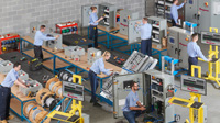 Die Steuerungs- und Automatisierungsabteilung von Flexicon verbindet modernste Steuerungs-technologien mit den umfassenden Fertigungsmöglichkeiten von Flexicon.
