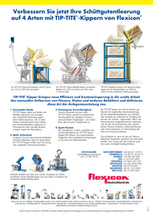 Flexicon Fass-/Kisten-/Behälterkipper Anzeige