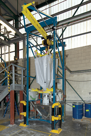 Niederländischer Compoundierer reduziert den Arbeitseinsatz und erhöht die Produktivität durch Big-Bag-Austrageeinheiten mit flexiblen Schneckenförderern