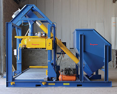 Australischer Logistik-Marktführer füllt bis zu 10 Big-Bags pro Stunde mit Abrasiven-Mineralien
