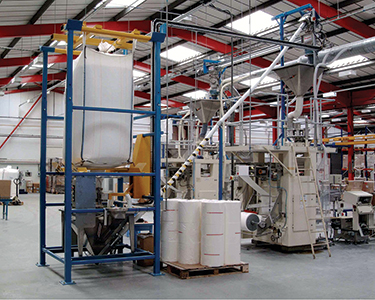 Automatisiertes Schüttgut-Handling-System erhöht die Produktivität und erweitert den Markt