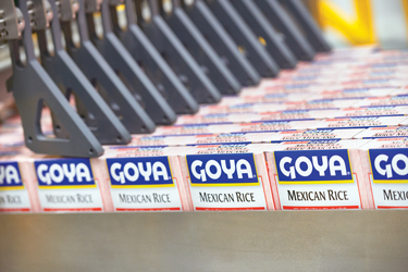 Goya Foods steigert die Produktion mit 16 automatischen Big Bag Entleerstationen