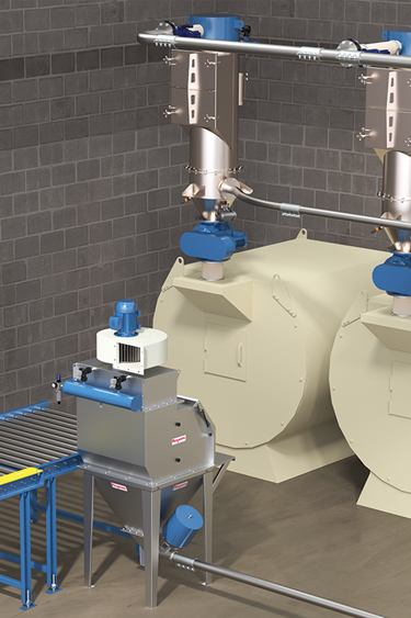 Hannah's Sweets Verbessert Manualle Sack Entleerung und Betriebs Hygiene mit Einem Flexicon Materialhandhabungssystem