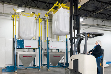Humanitäre Nahrungsmittelhilfe um das Siebenfache Erhöht mit Bulk-Handling-System