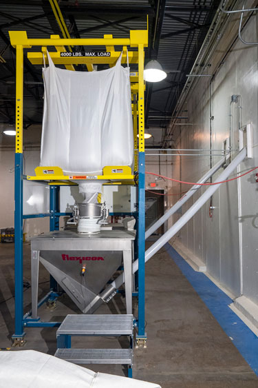 Humanitäre Nahrungsmittelhilfe um das Siebenfache Erhöht mit Bulk-Handling-System