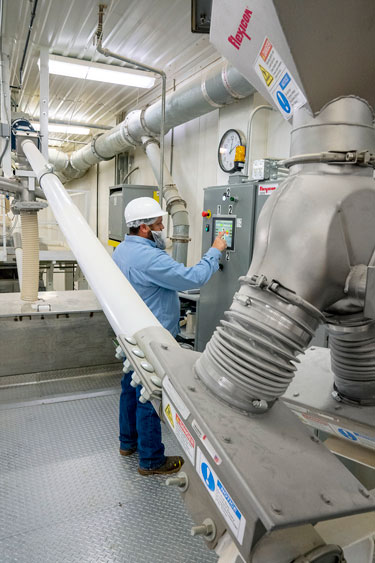 Humanitäre Nahrungsmittelhilfe um das Siebenfache Erhöht mit Bulk-Handling-System