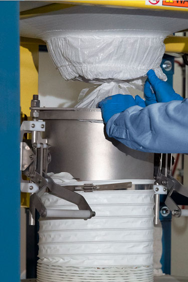 Humanitäre Nahrungsmittelhilfe um das Siebenfache Erhöht mit Bulk-Handling-System