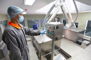 Flexibles Spiralfördersystem Steigert die Produktion von Pulverförmigen Lebensmittelvormischungen