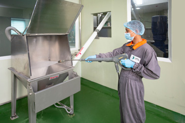 Flexibles Spiralfördersystem Steigert die Produktion von Pulverförmigen Lebensmittelvormischungen